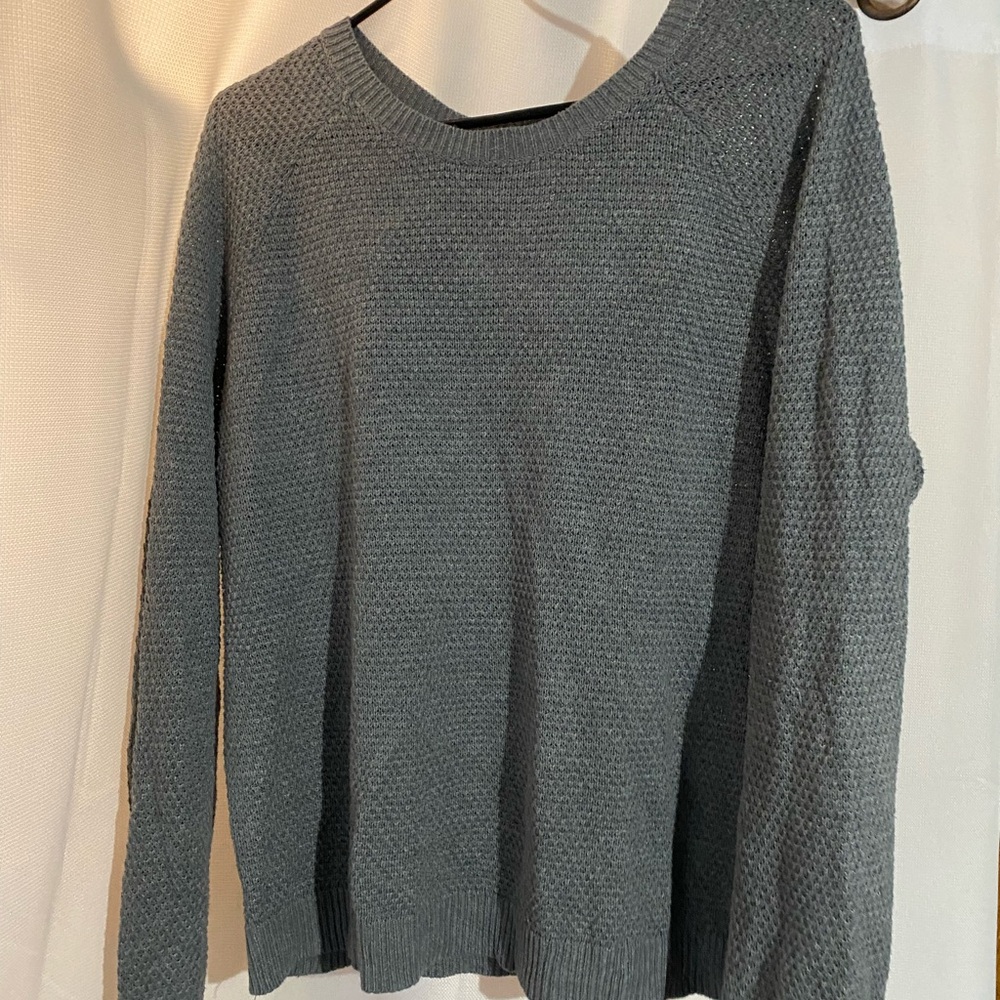 Grey Old Navy Knitted Light Weight Sweater